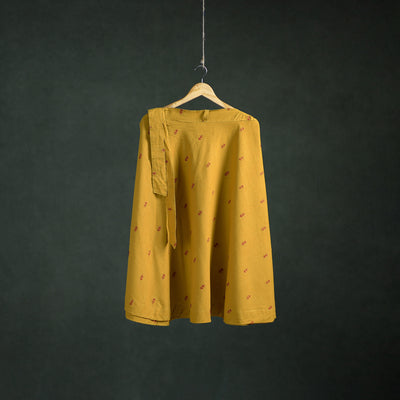 Jacquard Cotton Wrap Around Skirt 106