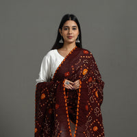 Kutch Tie-Dye Cotton Bandhani Dupatta 03