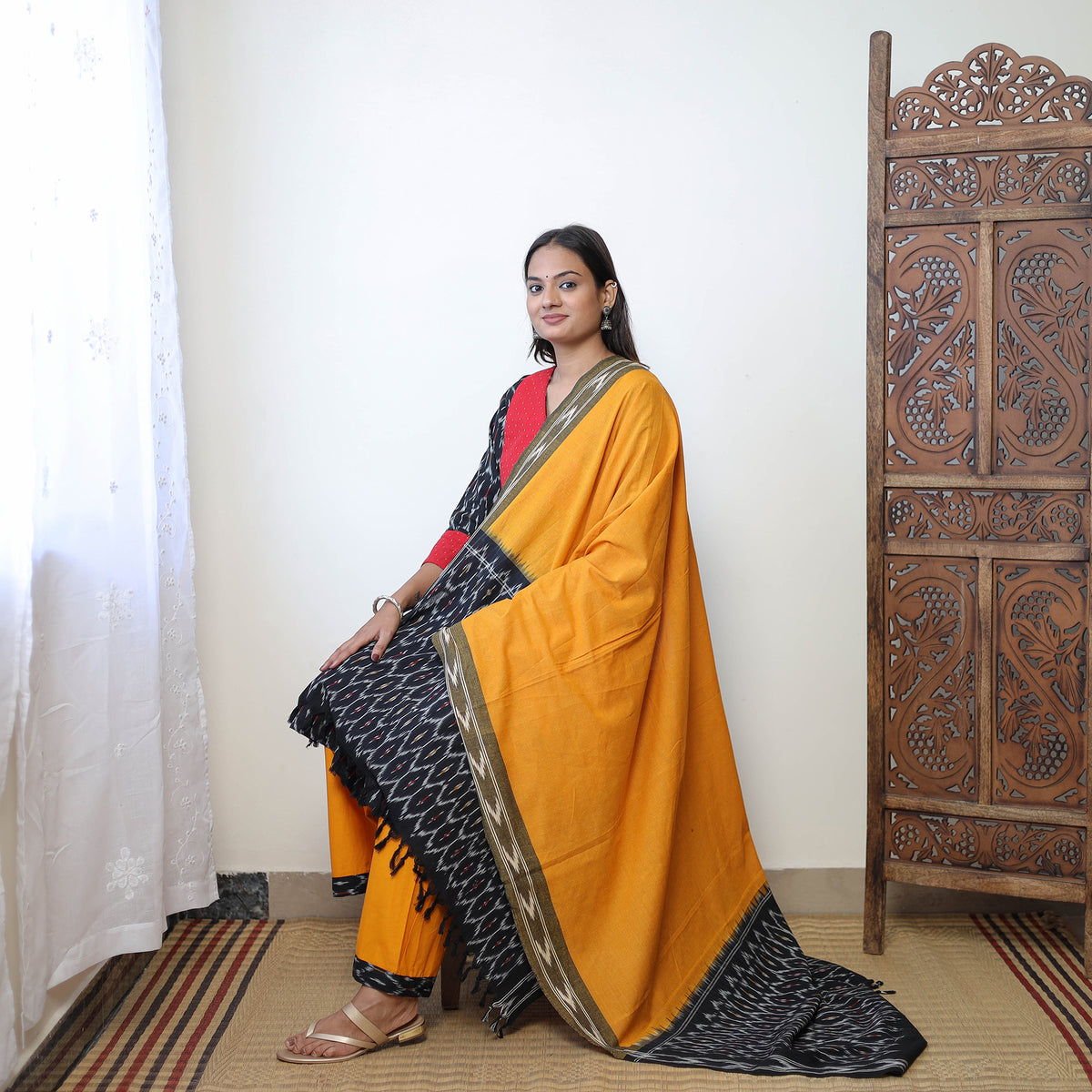 Pochampally Ikat Kurta