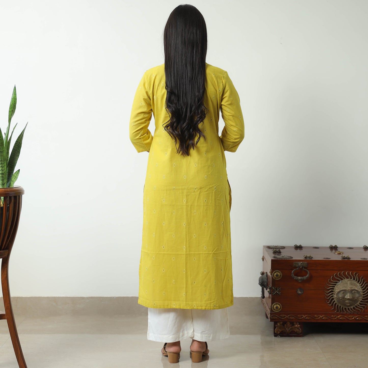 jacquard kurta