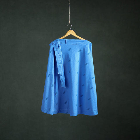 Jacquard Cotton Wrap Around Skirt 107