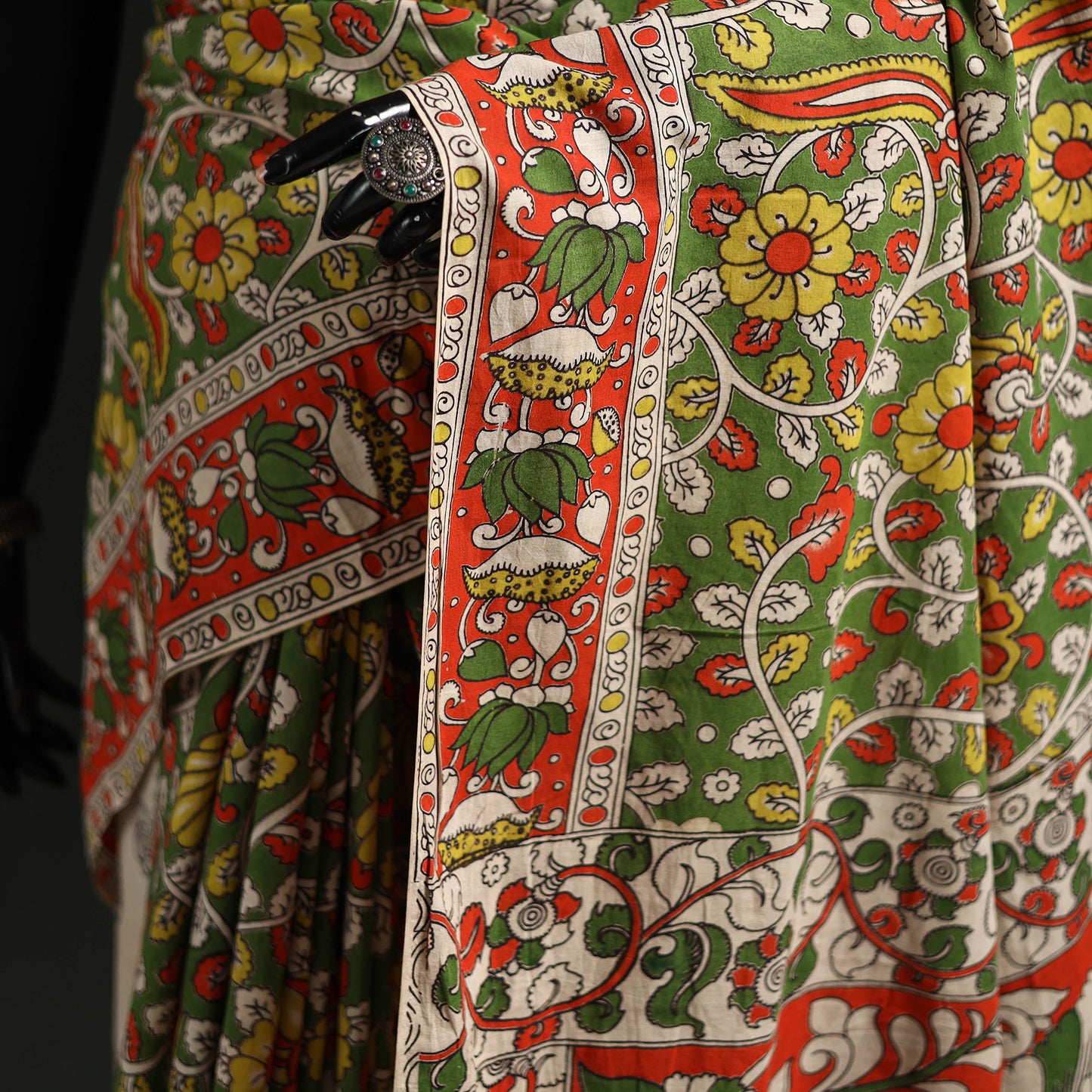 Kalamkari Printed Cotton Saree 69