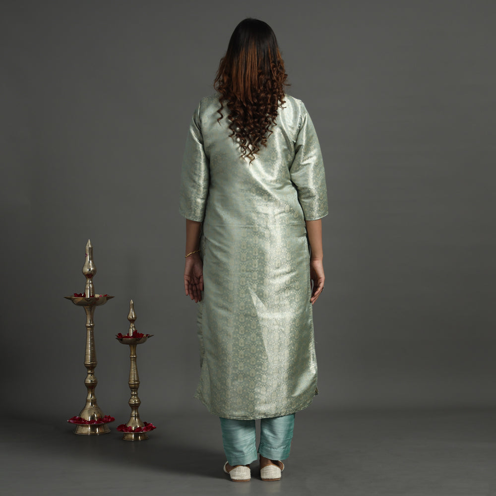 Banarasi Silk Kurta with Pant Set
