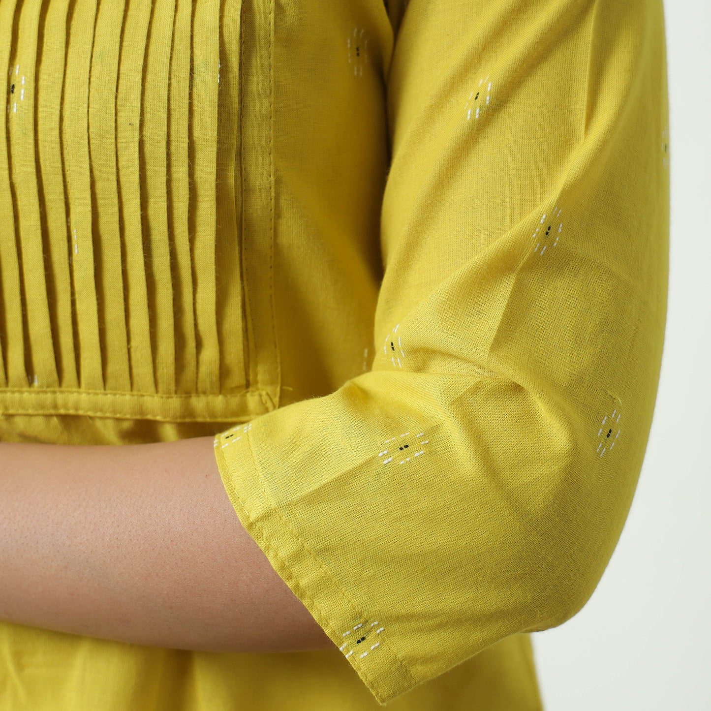 jacquard kurta