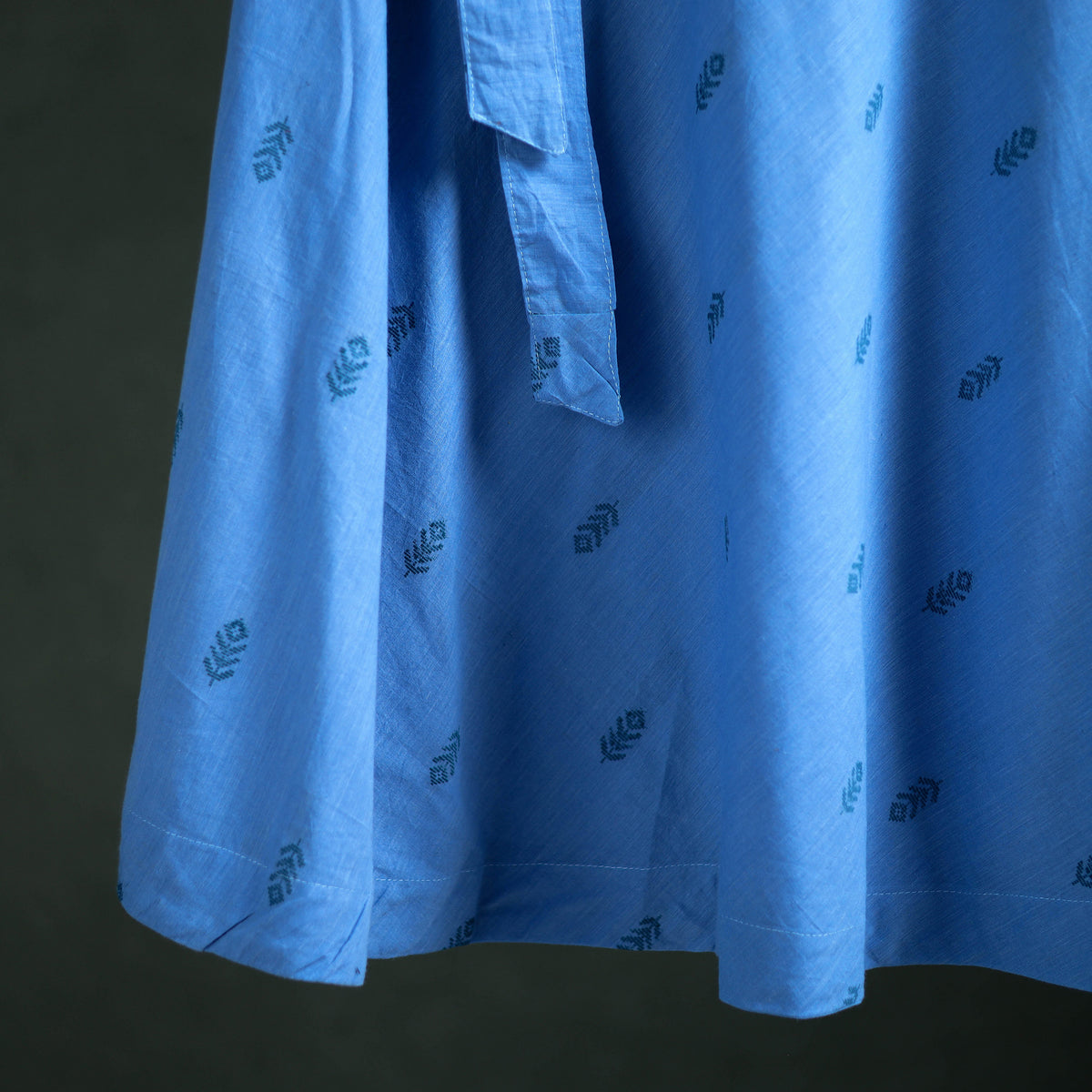 Jacquard Cotton Wrap Around Skirt 107