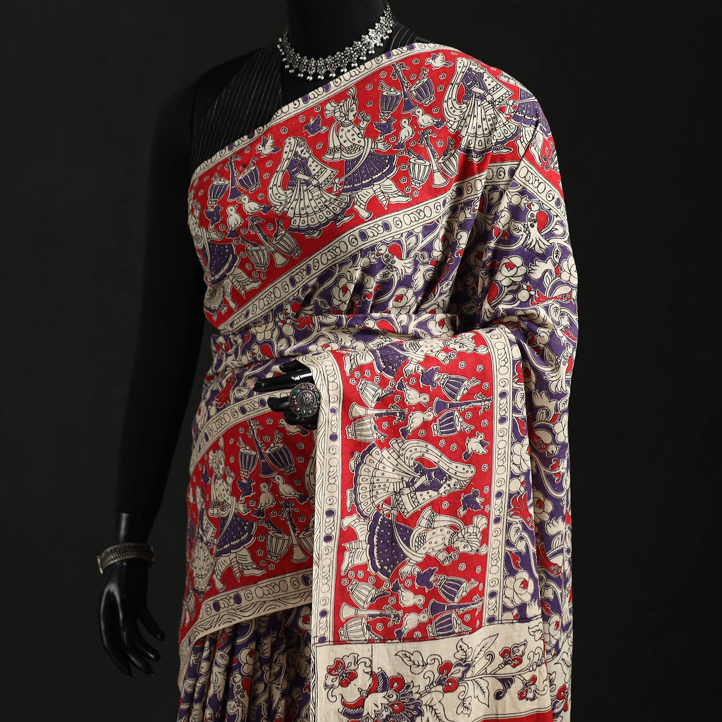 Kalamkari Printed Cotton Saree 70