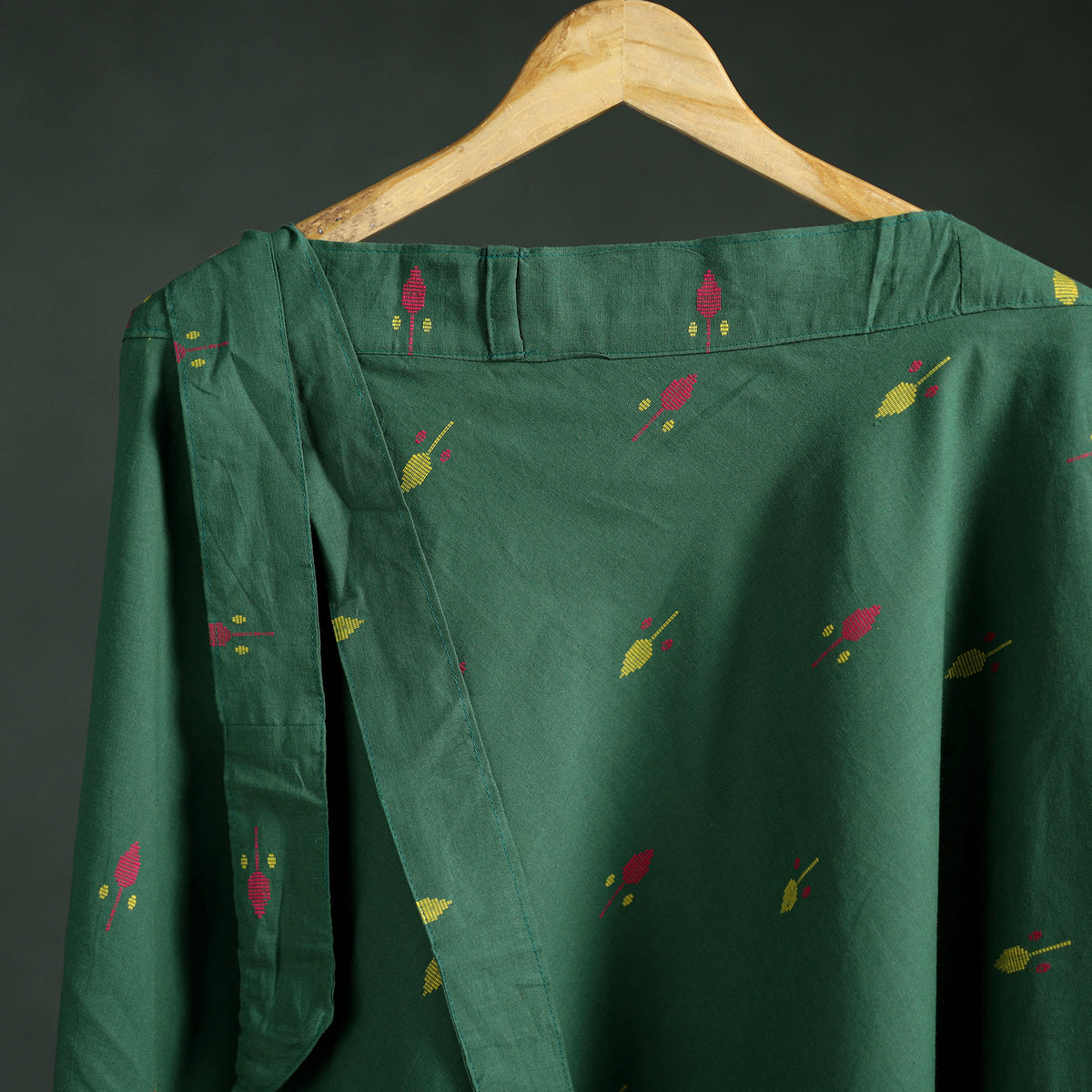Jacquard Cotton Wrap Around Skirt 109