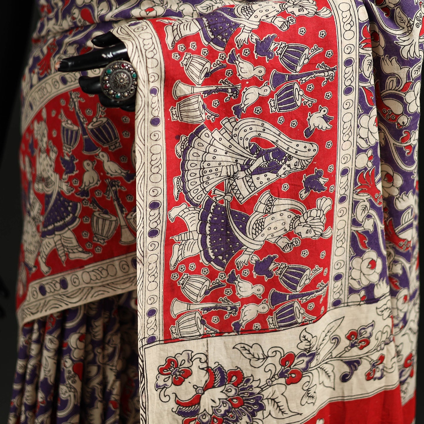 Kalamkari Printed Cotton Saree 70