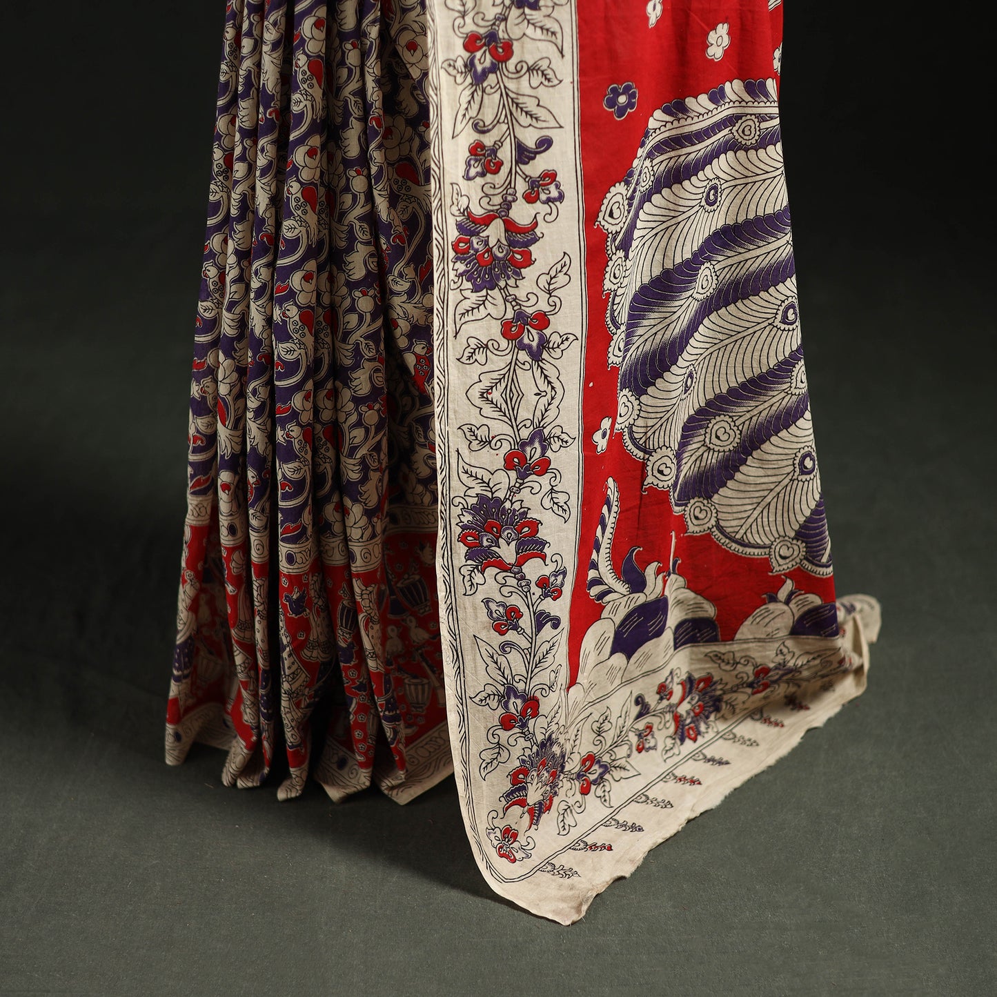 Kalamkari Printed Cotton Saree 70