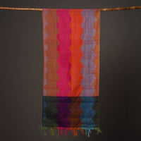 Handloom Silk Cotton Pochampally Ikat Stole 06