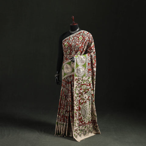 Kalamkari Printed Cotton Saree 71