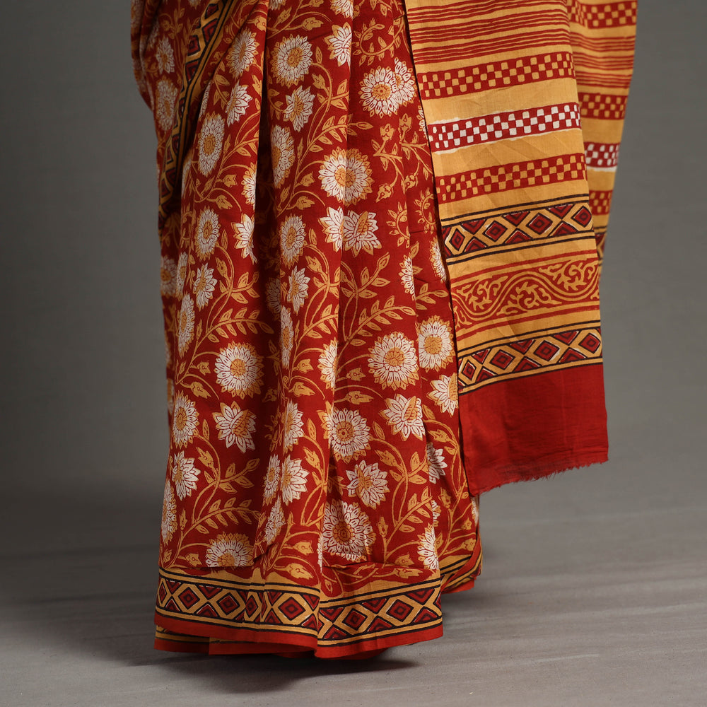 Bagru Saree