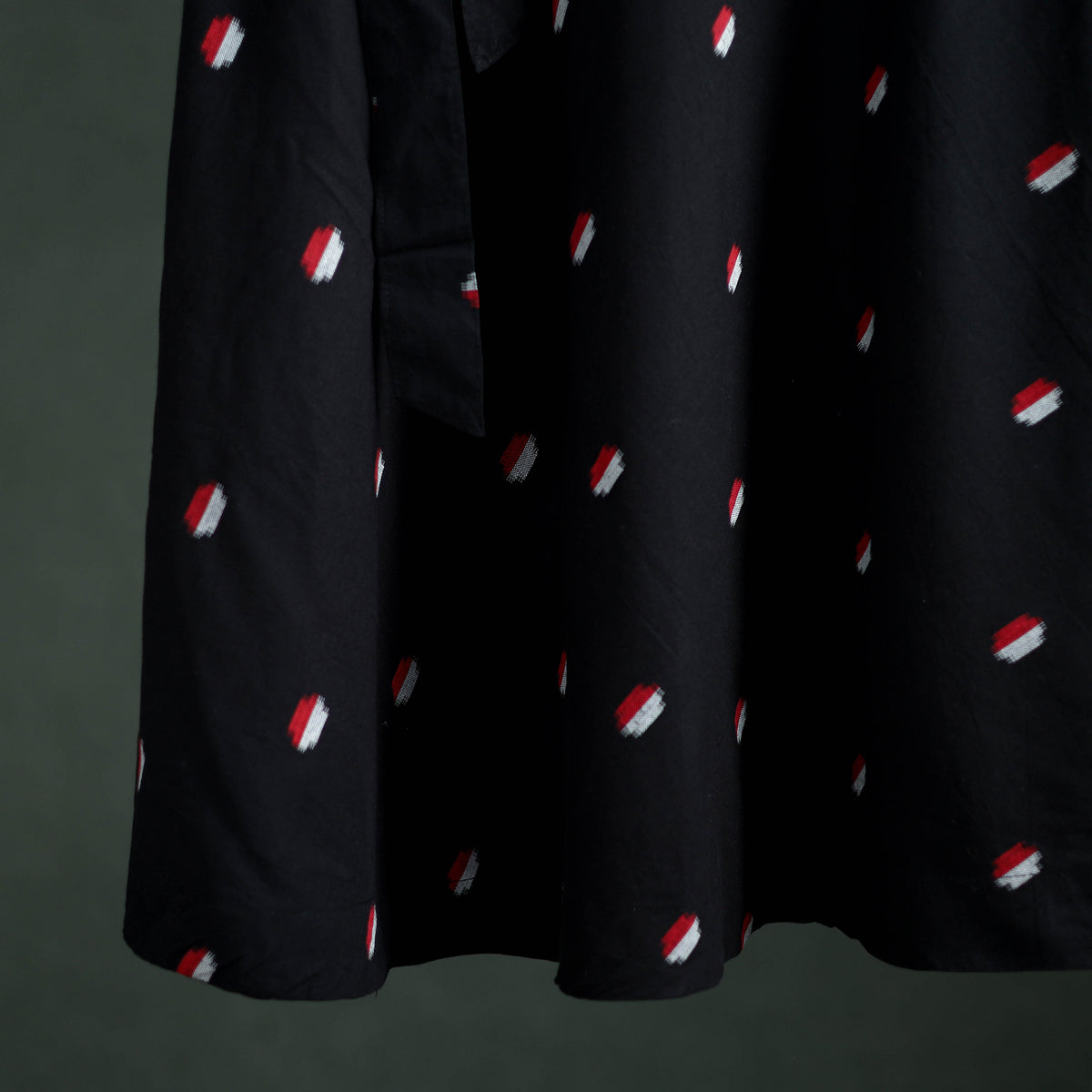 Jacquard Cotton Wrap Around Skirt 110