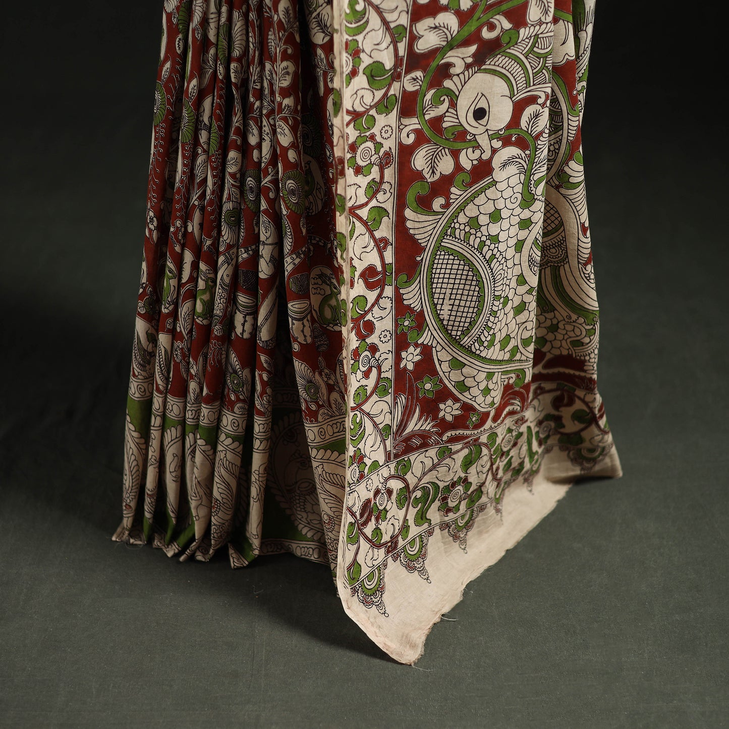 Kalamkari Printed Cotton Saree 71