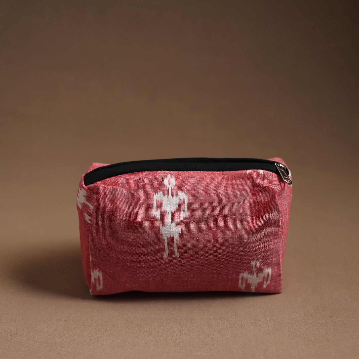 Pink - Handmade Cotton Toiletry Pouch 04