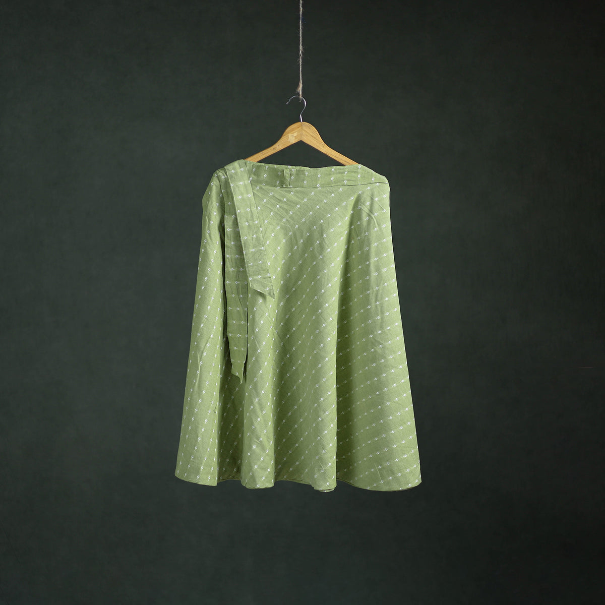 Jacquard Cotton Wrap Around Skirt 111