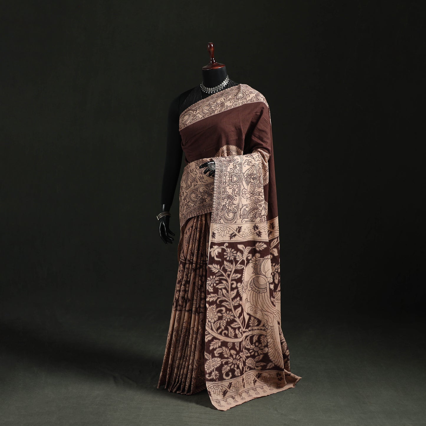 Kalamkari Printed Cotton Saree 72