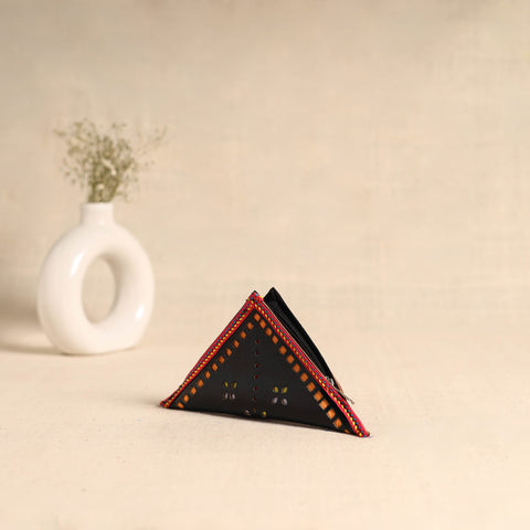 Traditional Kutch Leather Clutch / Wallet 81