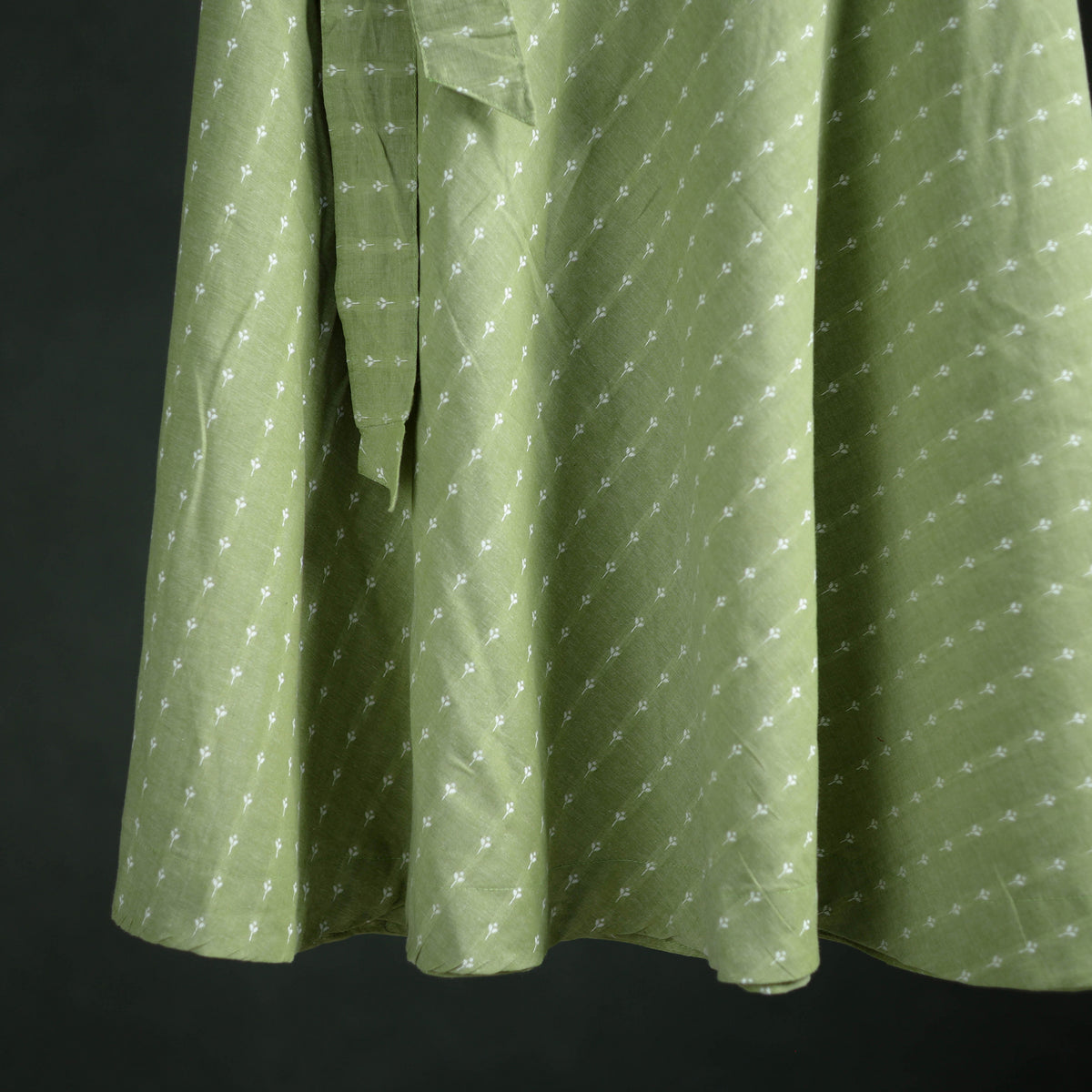 Jacquard Cotton Wrap Around Skirt 111