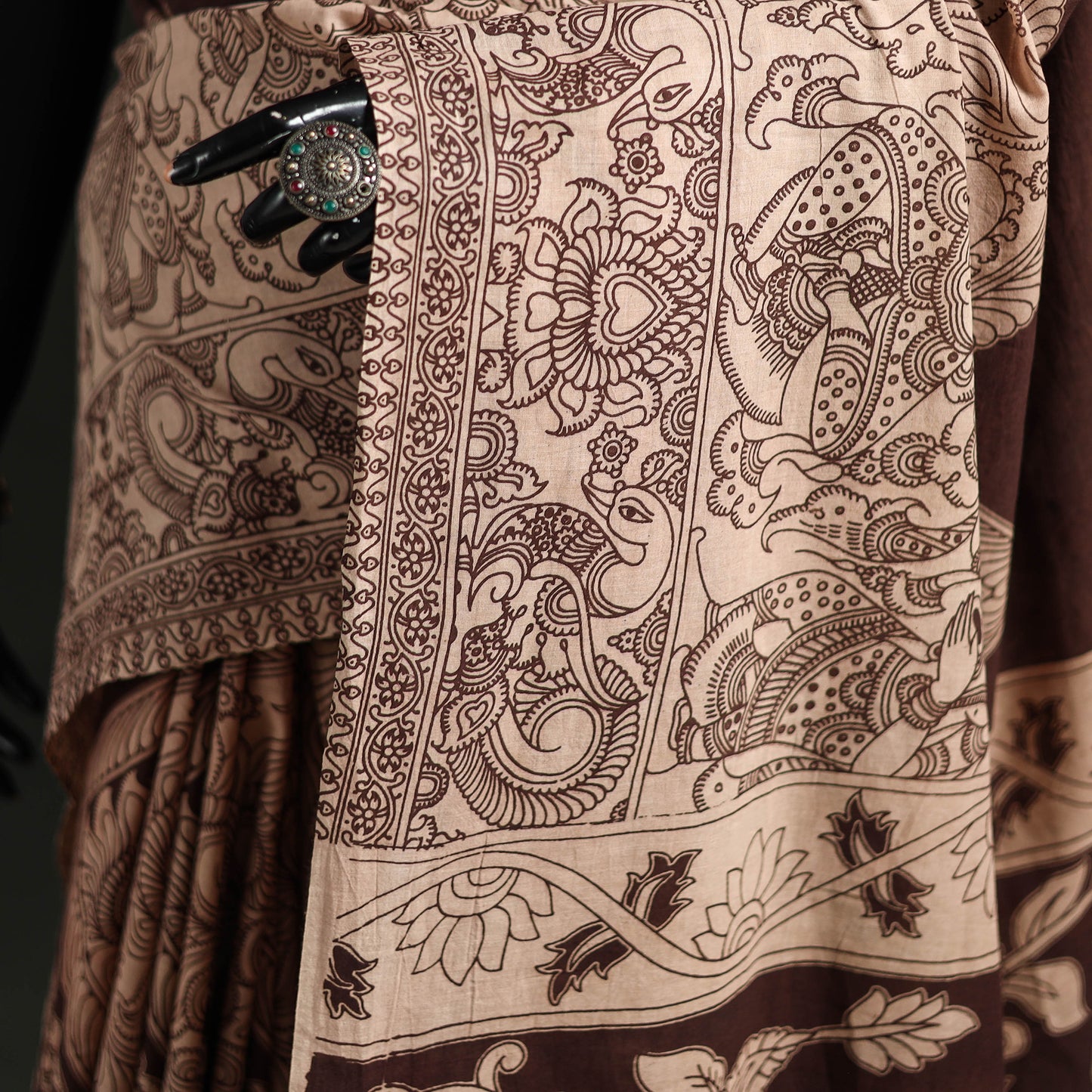 Kalamkari Printed Cotton Saree 72