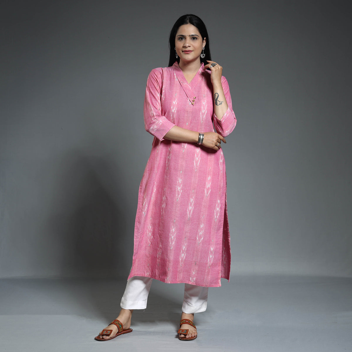 pochampally ikat kurta