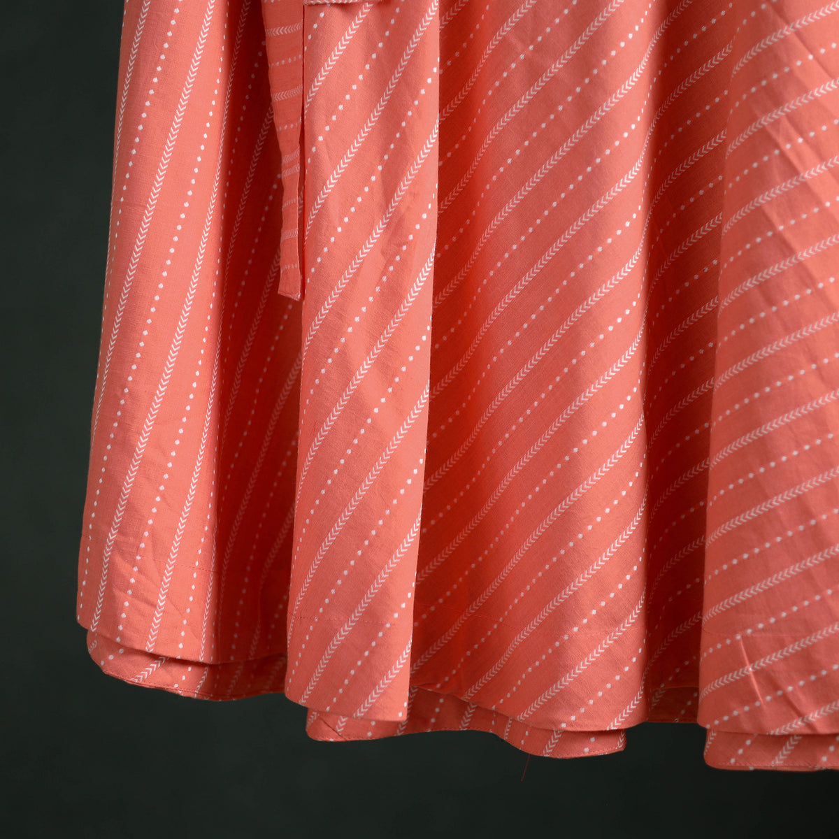 Jacquard Cotton Wrap Around Skirt 112