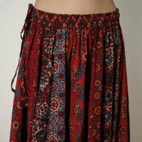 ajrakh skirt