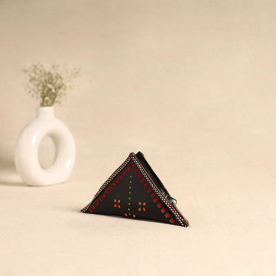 Traditional Kutch Leather Clutch / Wallet  83