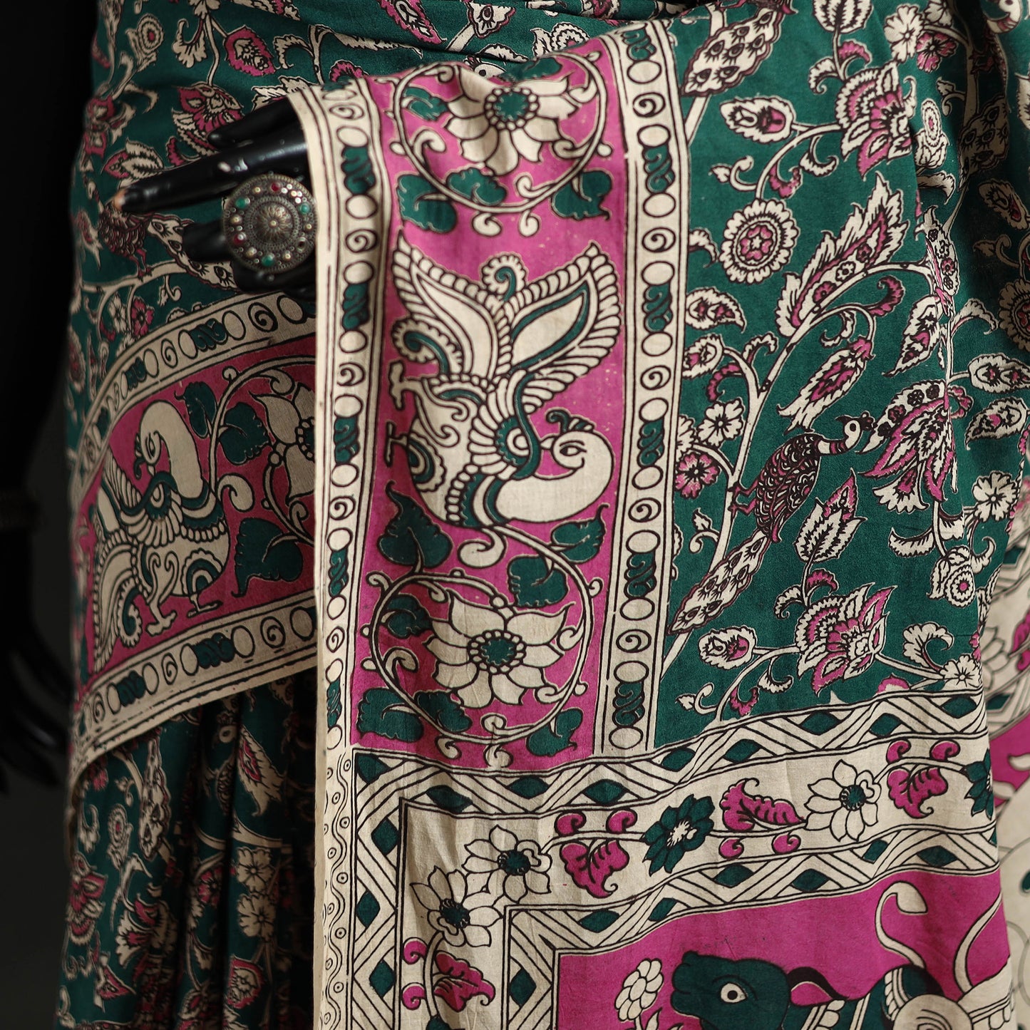 Kalamkari Printed Cotton Saree 73