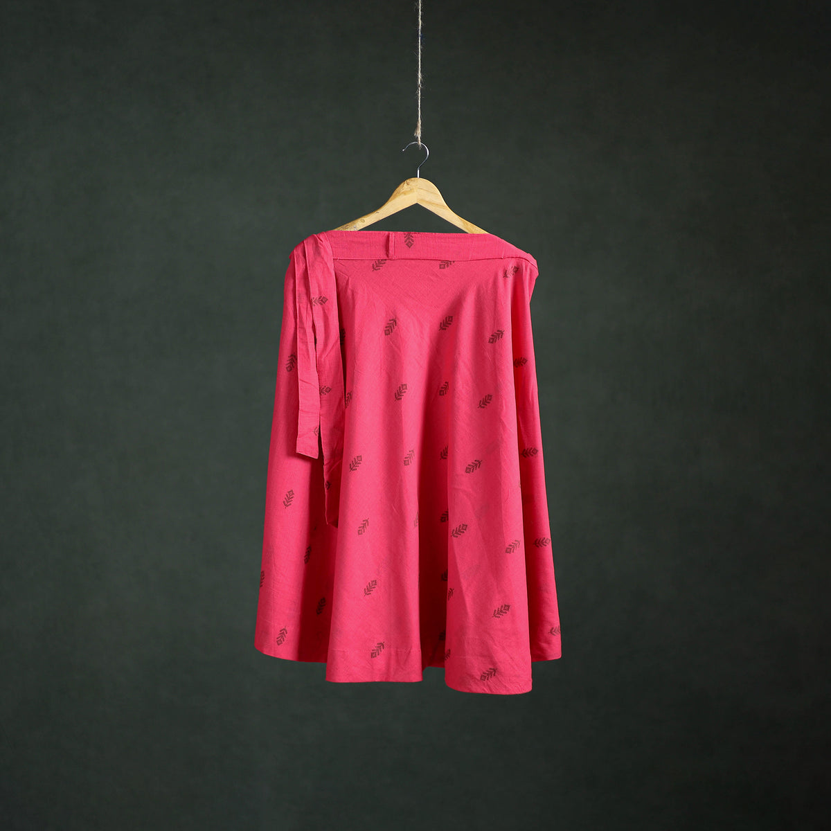 Jacquard Cotton Wrap Around Skirt 114