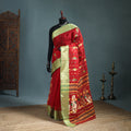 Pure Cotton Handloom Bengal Tant Saree with Zari & Thread Work 06