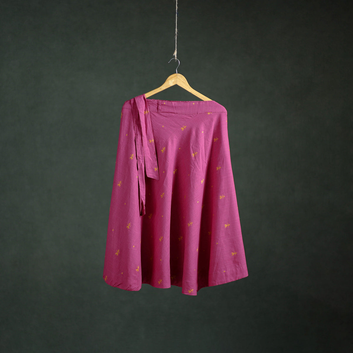 Jacquard Cotton Wrap Around Skirt 115