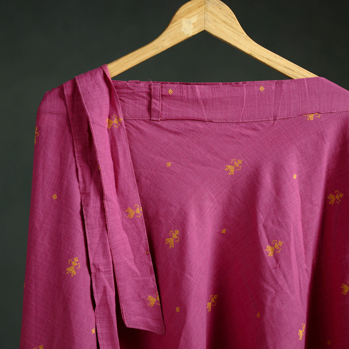 Jacquard Cotton Wrap Around Skirt 115
