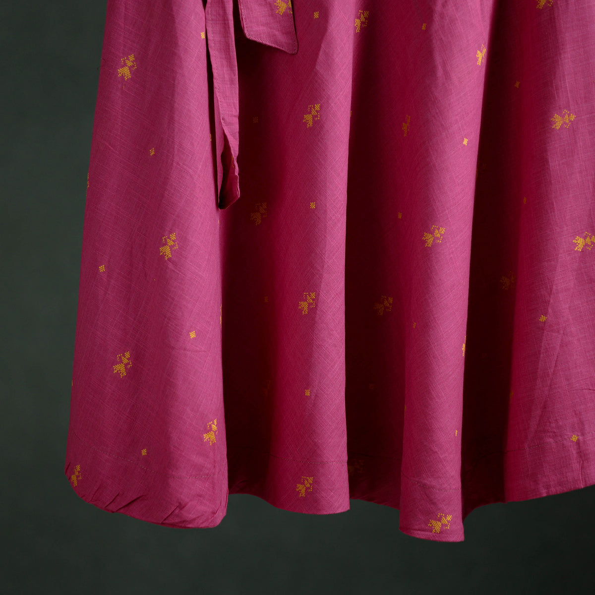 Jacquard Cotton Wrap Around Skirt 115
