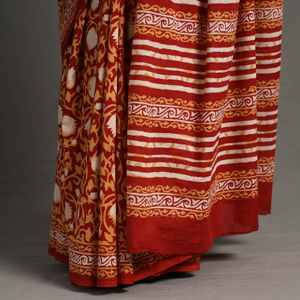 Bagru Saree