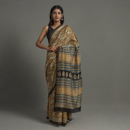 Bagru Saree