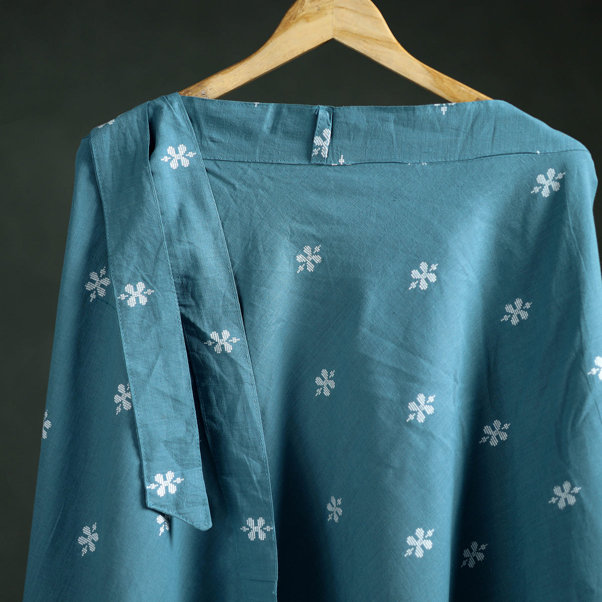 Jacquard Cotton Wrap Around Skirt 116