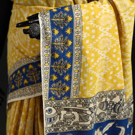 Kalamkari Printed Cotton Saree 74