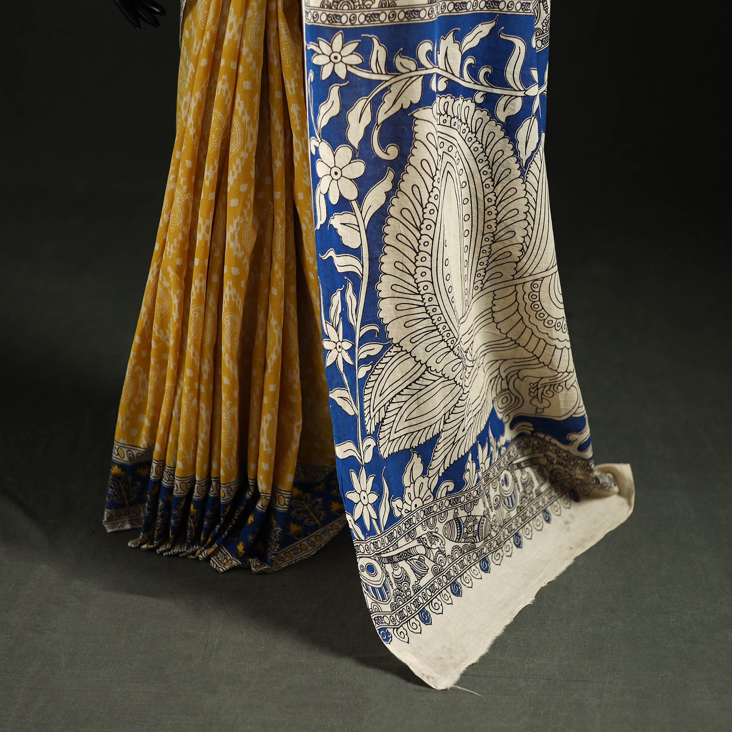 Kalamkari Printed Cotton Saree 74