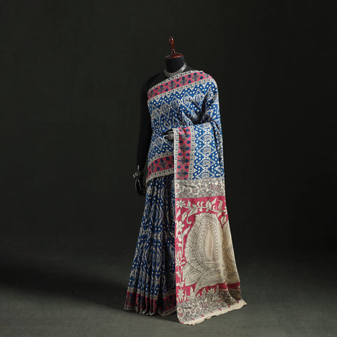 Kalamkari Printed Cotton Saree 75