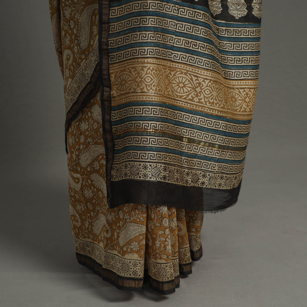 Bagru Saree