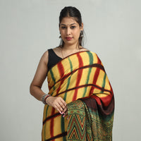 Ajrakh Modal Silk Saree