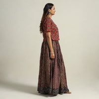 Ajrakh Patchwork Skirt 