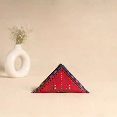 Traditional Kutch Leather Clutch / Wallet  88