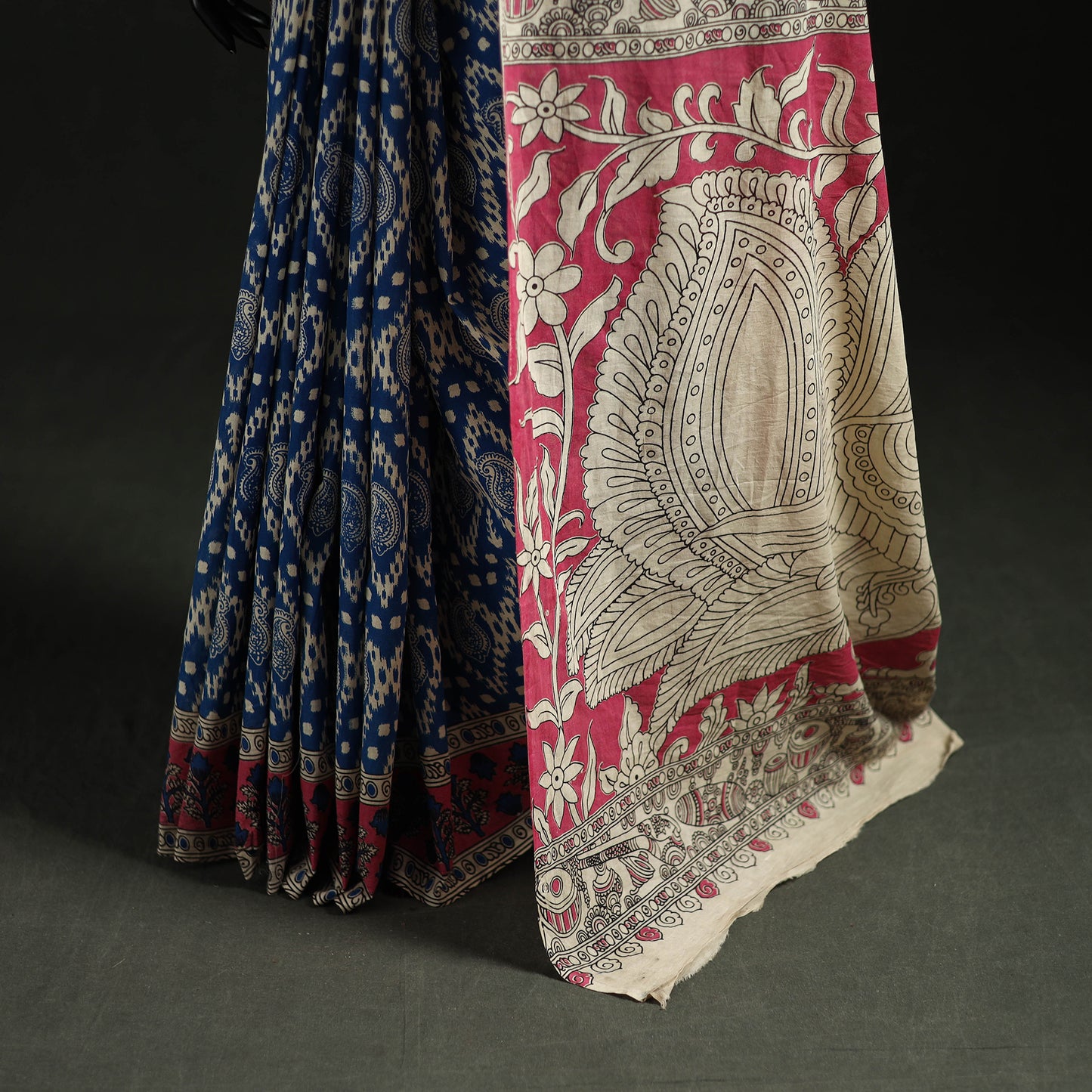 Kalamkari Printed Cotton Saree 75