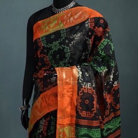Pure Cotton Handloom Bengal Tant Saree with Zari & Thread Work 09