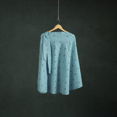 Jacquard Cotton Wrap Around Skirt 120