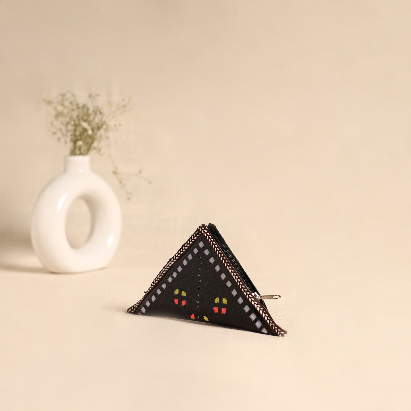 Traditional Kutch Leather Clutch / Wallet  90
