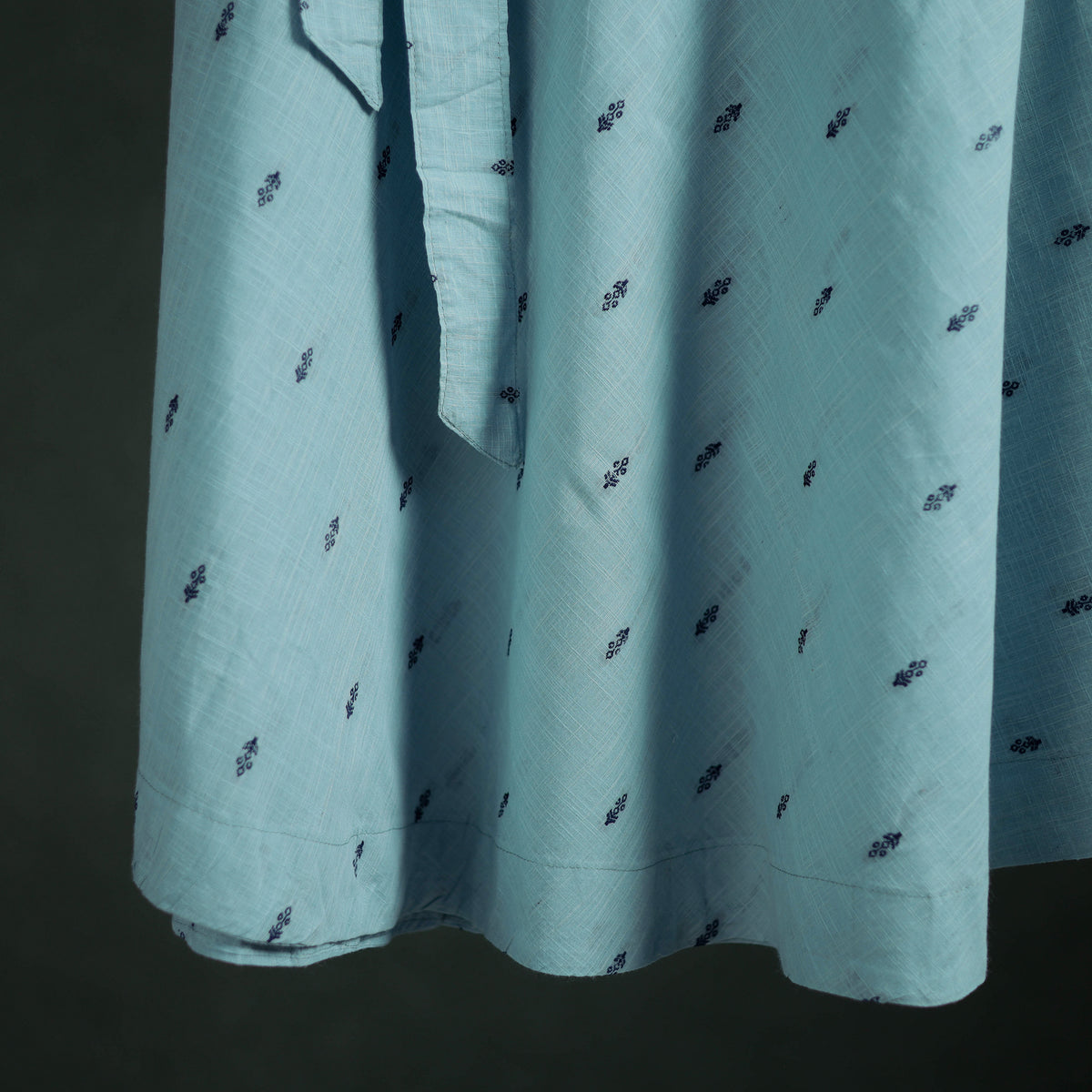 Jacquard Cotton Wrap Around Skirt 120
