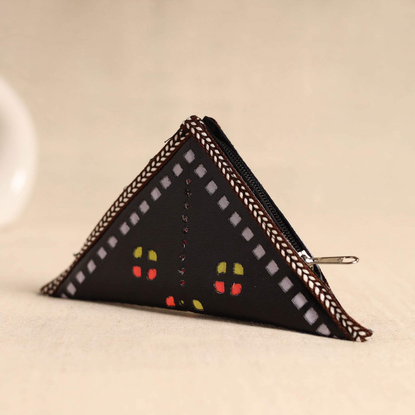 Traditional Kutch Leather Clutch / Wallet  90
